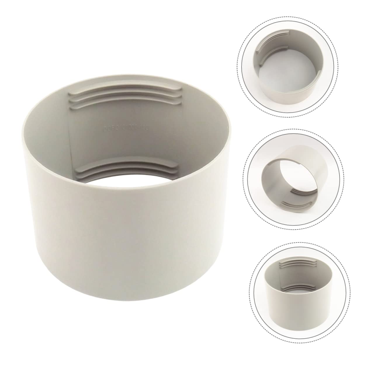 STOBAZA 3pezzi Accoppiatore Tubo Scarico Condizionatore Portatile Adattatore Per Tubo Di Scarico Facile Installazione Senza Viti Compatibile Con Condizionatori Sinistro e Destro Materiale