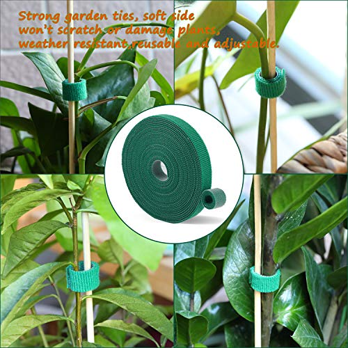 Eapfct Trellis Netting 5X30Ft 2 Pack Heavy-Duty Polyester Plant Support Trellis Net For Climbing Plants Garden Trellis Netting 6'' Mesh With Garden Ties #TOP4