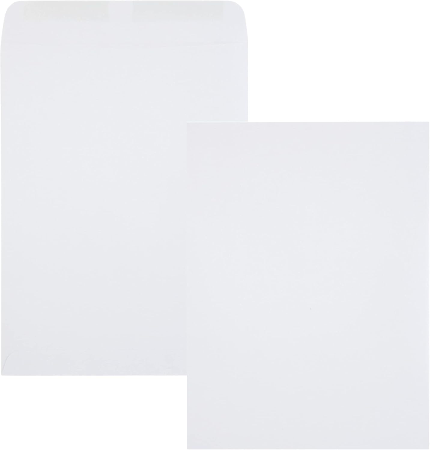 Quality Park Catalog Envelopes, Gummed, Executive Gray, 9 x 12, 250 per Box, (41487)