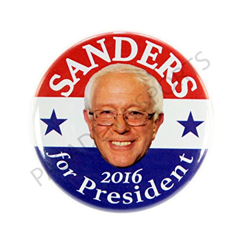 2016 BERNIE SANDERS for PRESIDENT CAMPAIGN BUTTON, 2.25