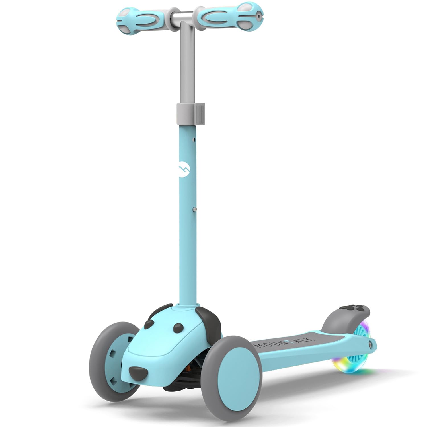MOUNTALK Kids Scooter for Ages 1-12 Years, 3 Wheels Toddler Scooter for Children Age 1-3/3-5/5-8/8-12 Boys and Girls with Adjustable Heights and LED Wheels