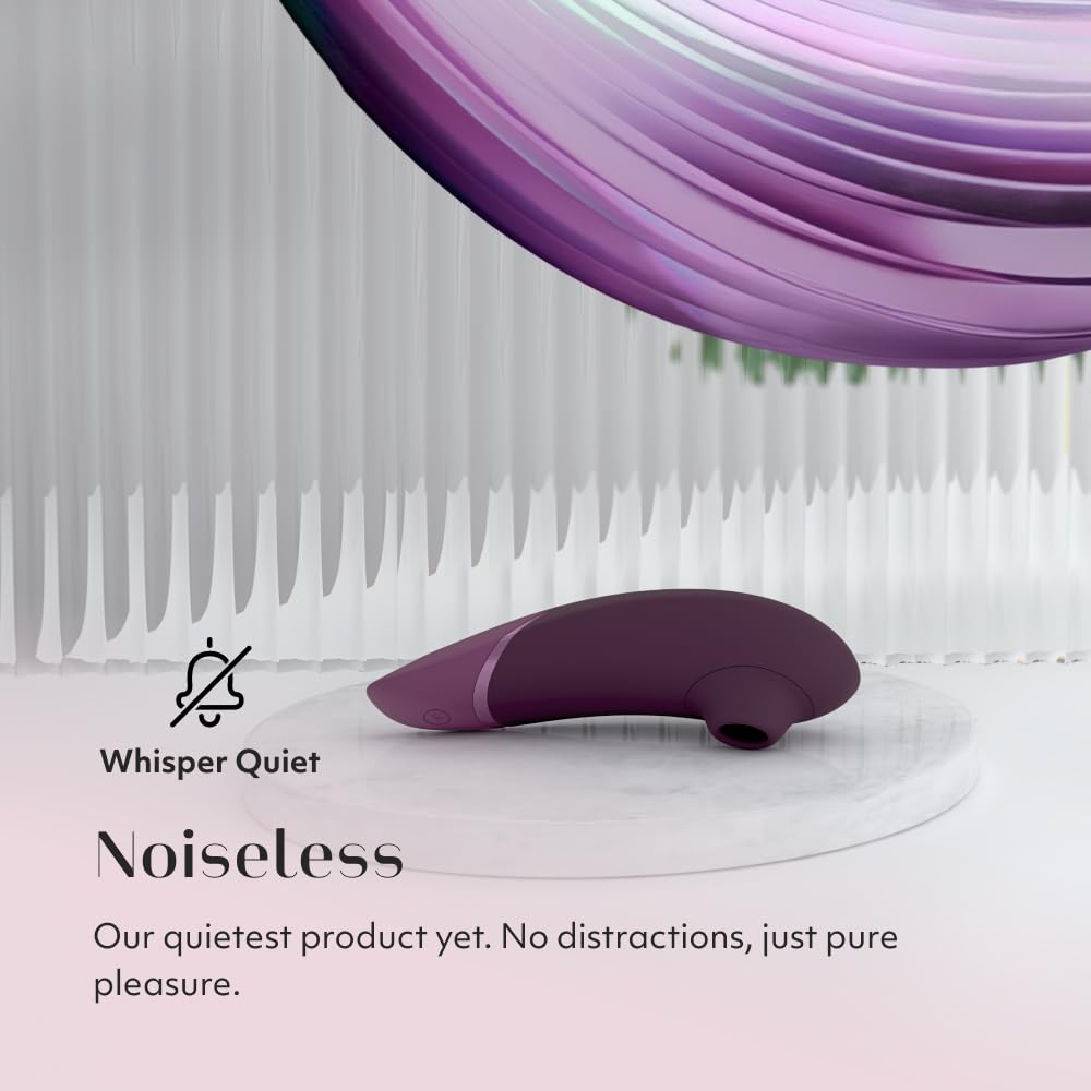 Womanizer Next Stimolatore per Clitoride 3D Pleasure Air – Vibratore Risucchio per Donna e Coppie – Sex Toy con 14 Modelli di Vibrazione – Impermeabile – Ricaricabile | Viola