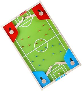 BESPORTBLE 1 Conjunto De Jogo De Futebol De Mesa Brinquedos Educativos Tabuleiro De Xadrez Para Crianças Tabuleiro De Xadrez De Madeira Para Crianças Tabuleiro Educacional Brinquedo