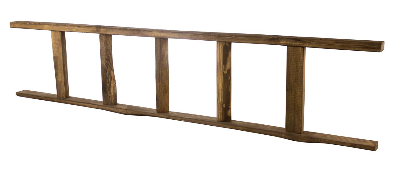 Oryginalna drewniana drabina Altländer 165 cm, dekoracyjna drabina na ręczniki, prosta drabina na ręczniki, styl vintage, rustykalny, antyczny, stary kraj, drabina retro