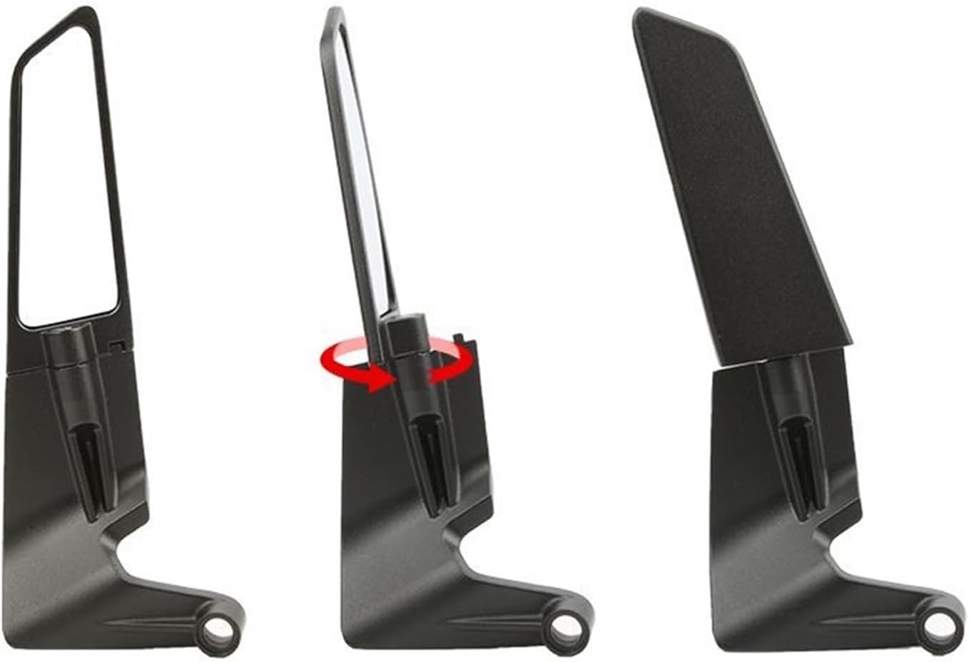 MT03 MT07 MT09 MT10 XMAX Fit For K-tm Fit For S1000R Motorcycle Mirrors Winglets Mirror Kits To Rotate Adjustable Mirrors