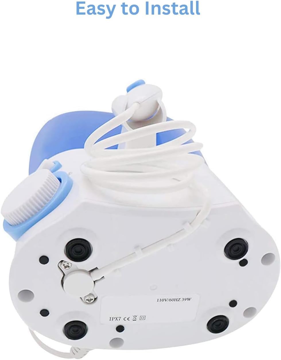 Manguera y mango de repuesto para irrigador dental Waterpik, compatible con Water Pik WP-100 WP-300 WP-660 WP-900 Series Accesorios de higiene bucal