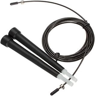 Toddmomy Kids Jumprope Fitness Jump Rope Exercise Jump Rope Fitness Jump Ropes Jump Rope for Kids Adjustable Skipping Rope Black Steel Wired Skipping Rope Speed Jump Rope Racing Cable Child