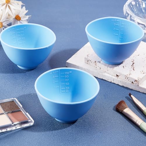 Set de 4 Tazones de Silicona para Mezclar Facial miniatura 3
