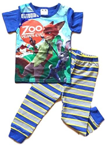 Amazon | ズートピア 半袖 パジャマ 90 ニック ジュディ Disney