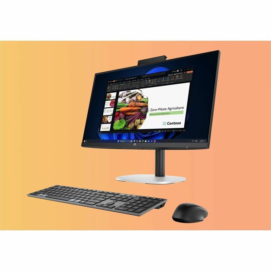 Image of HP ProStudio 4 AiO G1i All-in-One Desktop Computer - Intel Core Ultra 7 265 - vPro Technology - 32 GB RAM - 512 GB SSD - 23.8 inch Full HD - 1920 x 1080 - Windows 11 Pro