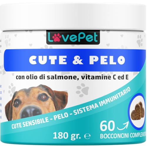 "Cute & Pelo" bocconcini morbidi: salute della cute e del pelo.