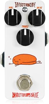 Effects Bakery Amba Turpe Drive Fukuta Pan / Overdrive Effects Bakery Guitar Effector White, Black, Brown