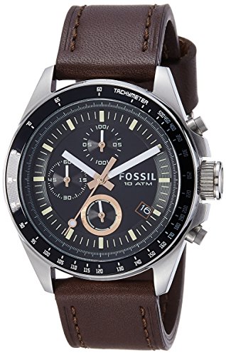 Image of Fossil Decker Analog Black Dial Men's Watch - CH2885I