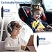 rockpapa Share 1 Kids Headphones Wired with Microphone & Share Port, 85dB/94dB Volume Limited, Cute Foldable Student Child Boys Girls Headphones for School/Classroom/Travel Black/Grey