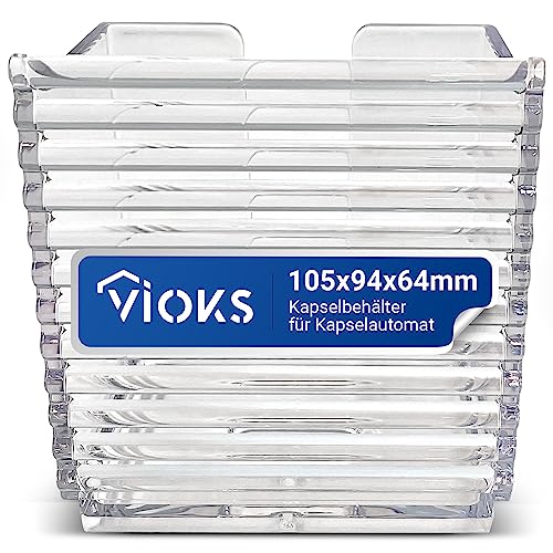 VIOKS Recipiente colector de repuesto para Krups Nespresso MS-0062592 - Accesorio Nespresso para...