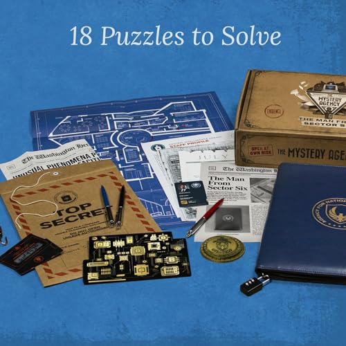 The Man from Sector Six - Juego de mesa de escape room miniatura 6