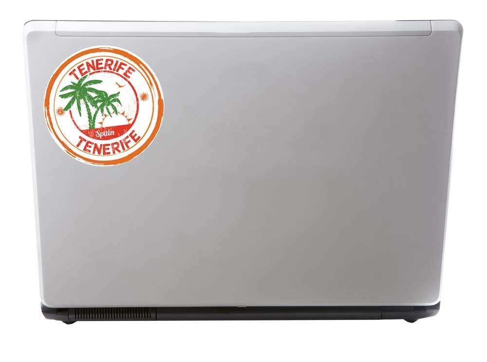 Adesivo In Vinile Spagna 10x10 Cm – Per Auto, Computer Portatile, Valigia – #6578