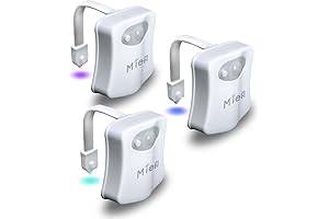 Toilet Light Motion Sensor Activated 16 Colors Changing LED Toilet Seat Light