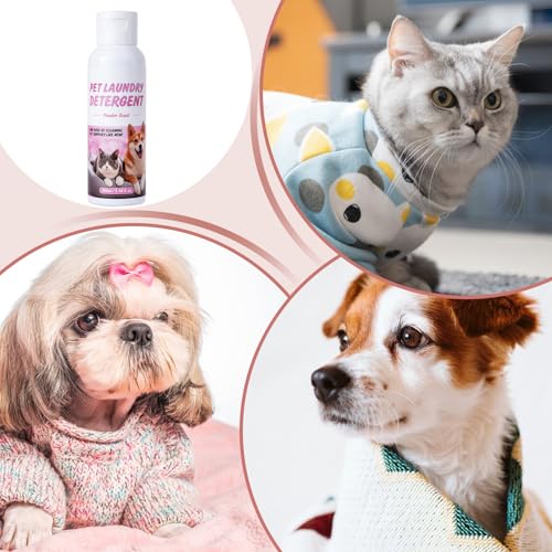 Detergente para lavanderia de animais de estimação, detergente para cães - Roupas Stain odor elimina