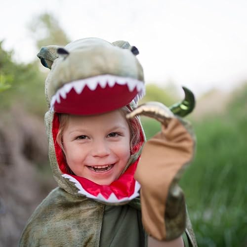 Miniatura 5 de Great Pretenders Grandasaurus T-Rex Cape wClaws, Kids Dinosaur Costume