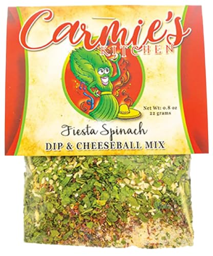 Carmie's Kitchen Fiesta Spinach Dip Mix, 0.8 Ounce