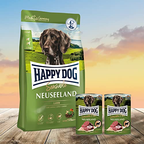 Happy Dog Canguro Pur, 12 X 400 G Húmedo Forro Para Perros
