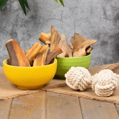 Lyra Pet® 10 kg Rinderkopfhaut 10000 g Goldbraun Kaustreifen Kausnack Leckerli Hundefutter
