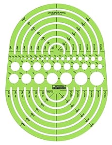 Rapidesign R142 Kreisradius-Schablone 1 Stück