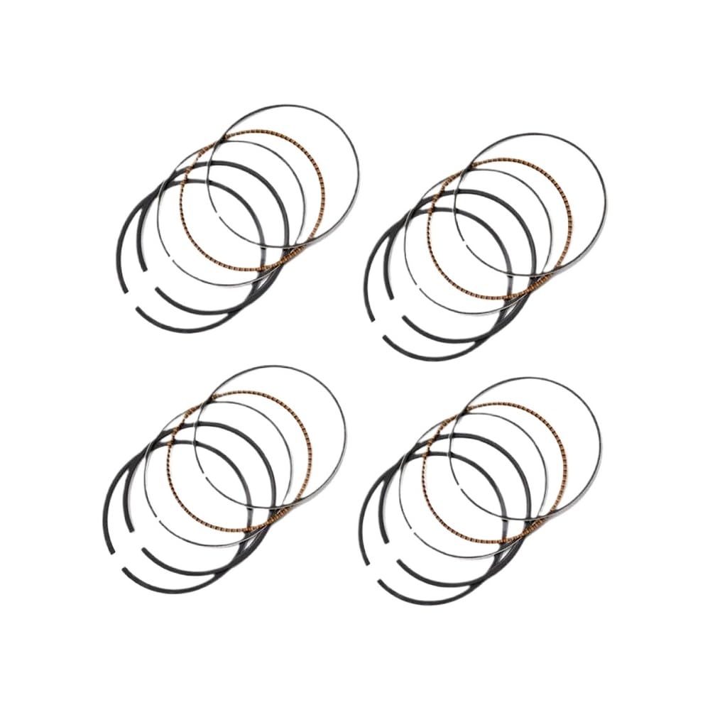 Kit de 4 segments de piston 65mm taille standard pièces moteur de moto