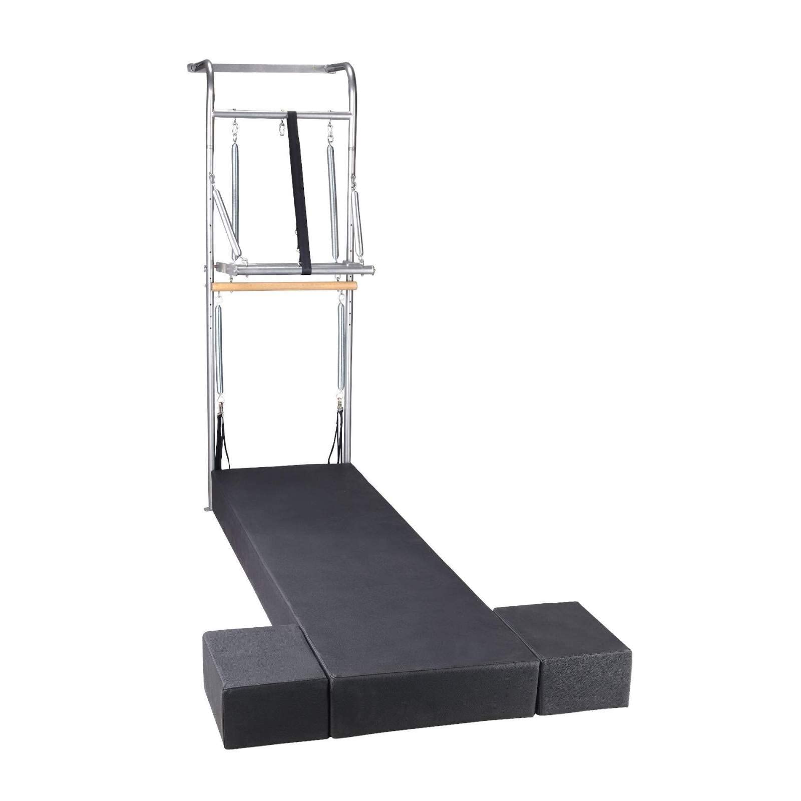 Wall Unit - Stainless Steel Tower, Aluminum Stretch Bar, Spring Set, Grip Set, 2 Boxes included (Grey)