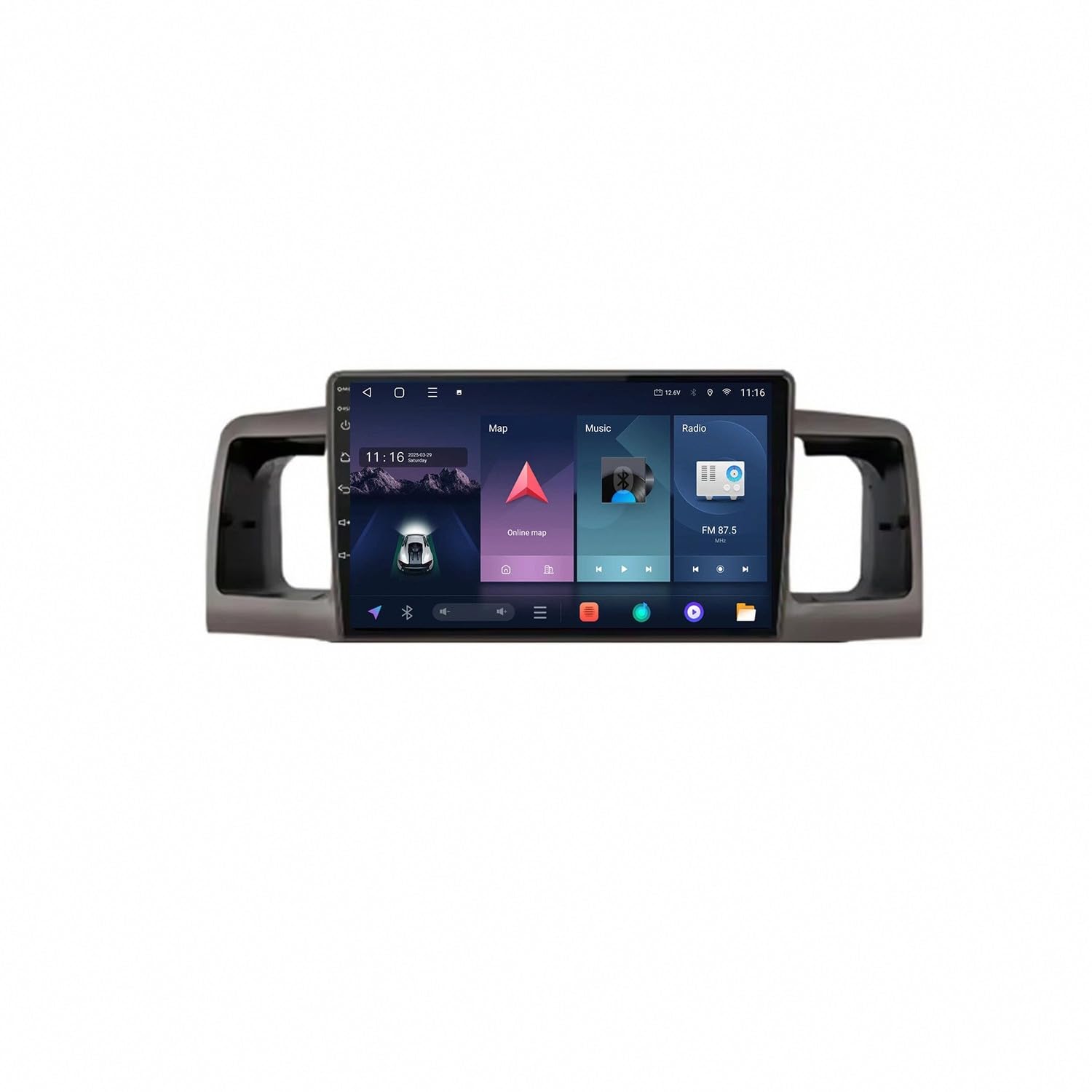 Estéreo de automóvil para Toyota Corolla, la forma ideal de viajar con mapas y Siri 8