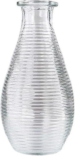 Vase Tabletop Flower Glass Simple Stall Creative Relief Hydroponic Plant Raindrop Small Flower Retro Ornaments Vase(C)