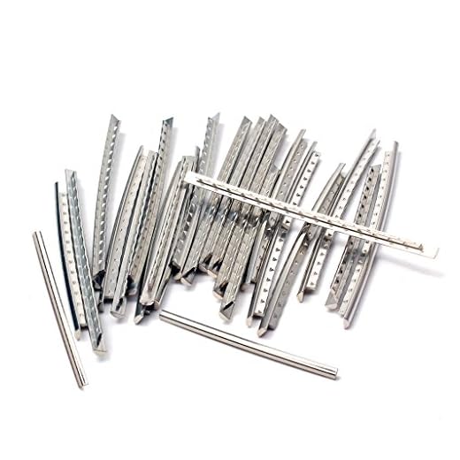 Alnicov Guitarra Fretwire, 24 piezas de cobre niquelado de 2,2 mm para guitarra eléctrica, diapasón de 24 trastes, astilla