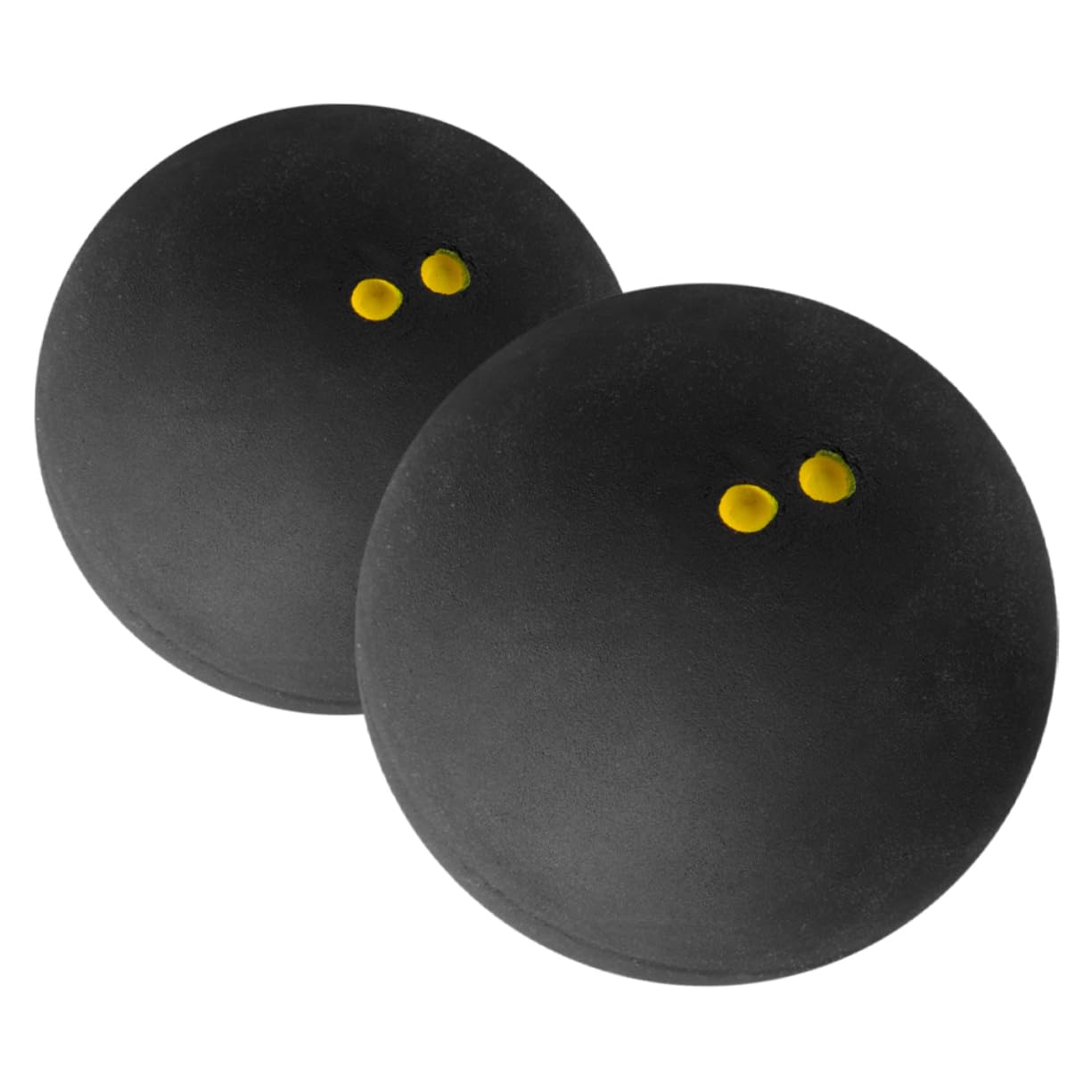 BRIGHTFUFU Squash Balls Double Yellow Dot Racket Ball for Competition Lightweight Design Versatile Material