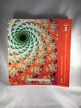 Spiral-bound Investigations in Number, Data, and Space, Grade 2: Curriculum Unit 3 Stickers, Number Strings and Story Problems Teacher's Guide Book