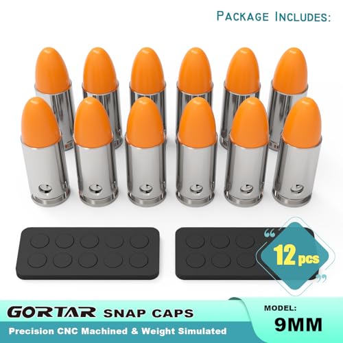 Snap Caps Training Dummy Rounds Practice Safe Loading Firing Close to Real Weight