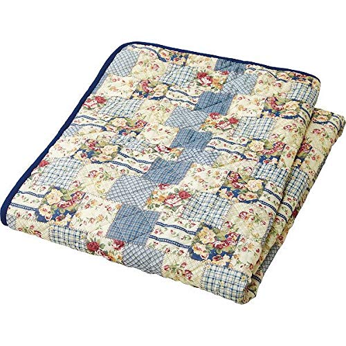 Amazon｜キルトマルチカバー ブルー TO-2068｜ソファカバー・マルチ