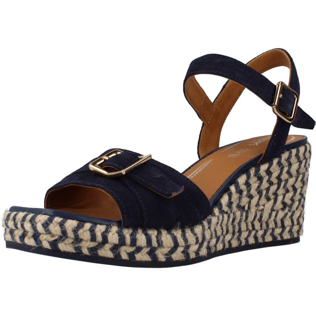 Geox D Panarea, Alpargatas con cuña Mujer