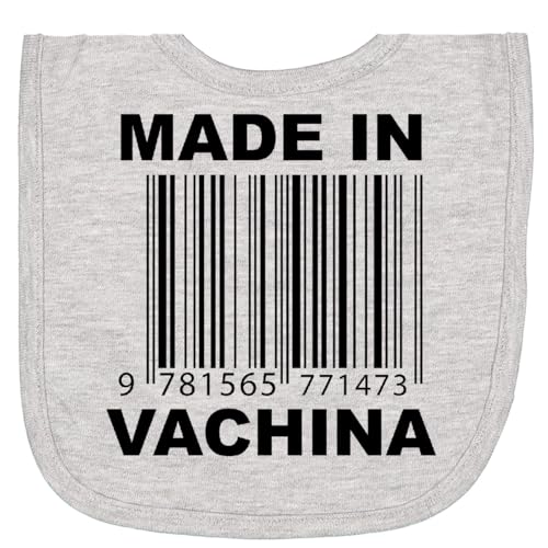 inktastic Made in Vachina Funny Newborn Bib
