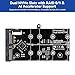 Pironman 5-MAX Dual NVMe M.2 SSD PCIe PC Case for Raspberry Pi 5 NAS RAID 0/1 Hailo-8L AI Accelerator PWM Tower Cooler+Dual RGB Fans, 0.96