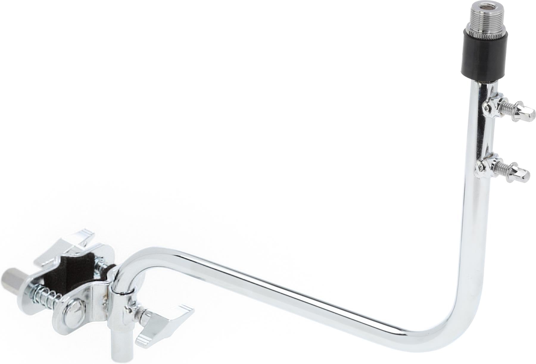 Mic Holders Microphone Mount for Hihat Stands (2pack) Chrome Plated Steel, LRod