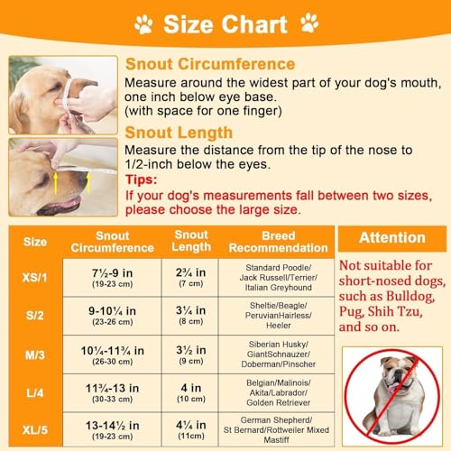 Mayerzon 2018MUZZLE Dog Muzzle, Breathable Basket Muzzles thumb #1