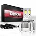 Lumières LED pour voiture D1S / D3S Ampoules Phares-Haut/Bas Faisceau 110W 26000LM / set 6000K Blanc Froid-1x Paire (2pcs) Phares à LED