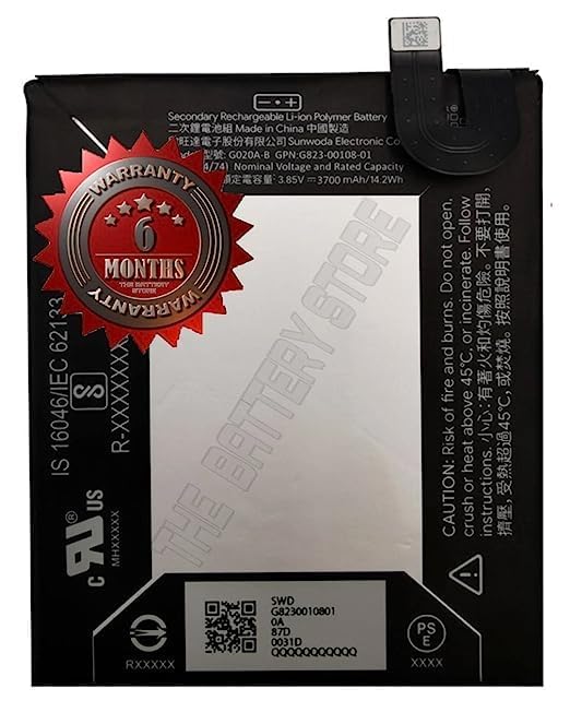 Image of THE BATTERY STORE Orignal 3AXL Battery for Google Pixel 3A XL 3AXL G020A-B Battery with 6 Month Warranty**** (PPP1367)