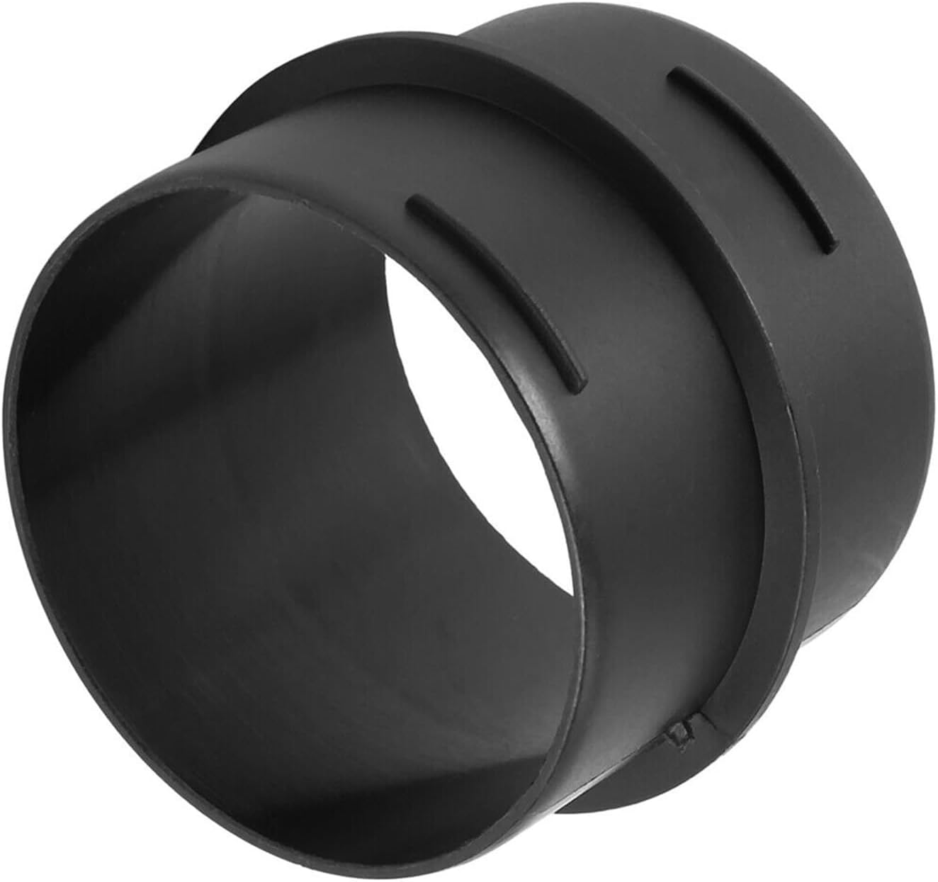 BODYA 2Pcs 75mm Pipe Ducting Joiner Connector Pipe Vent Outlet for Diesel Heater Replacement Parts Black