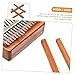 UPKOCH 2 Sets of 17-Key Wood Kalimba Bridge Replacement for Thumb Piano Professional DIY Kalimba Bridge Accessories for Musical Instrument Repair