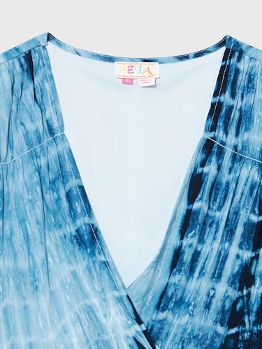 Robe d'été femme en coton léger avec coupe fluide évasée - 2