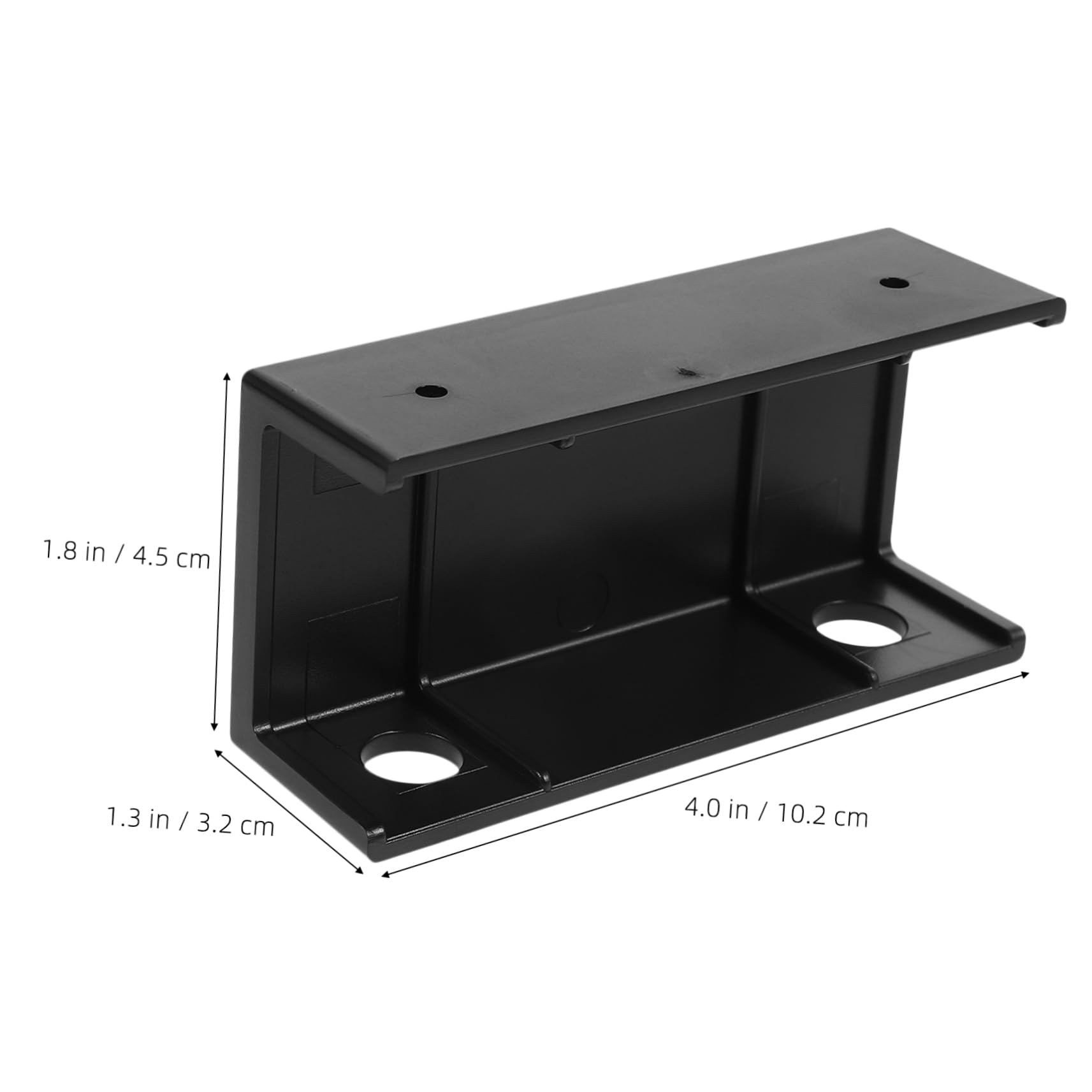 DOITOOL 1set Under Desk Laptop Mount Angle Multifunctional Holder for Laptop Keyboard and Router Space-Saving Design for Tidy Workspace