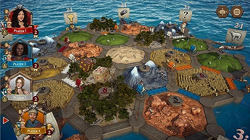 Jeu CATAN Super Deluxe Edition PS5 En boîte Mode en ligne - vue 8