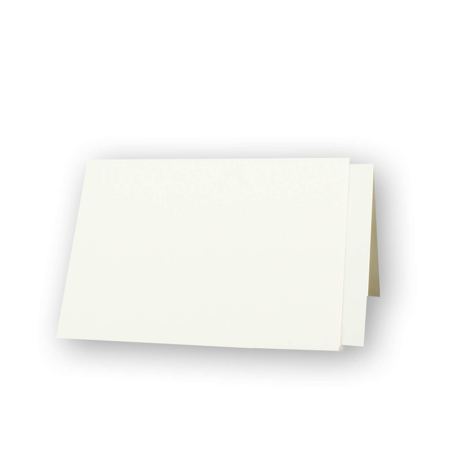 200x Kartenpaket DIN A6/C6 mit Faltkarten in Creme - 10,5 x 14,8 cm - Umschlag mit Haftklebung - Einlegeblätter in Creme - NEUSER PAPIER